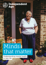 Minds that matter: Understanding mental health in later life